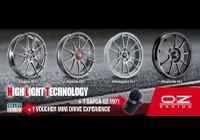 Promotie jante OZ Ultraleggera, Leggera,HLT, Formula HLT, Allegerita HLT.